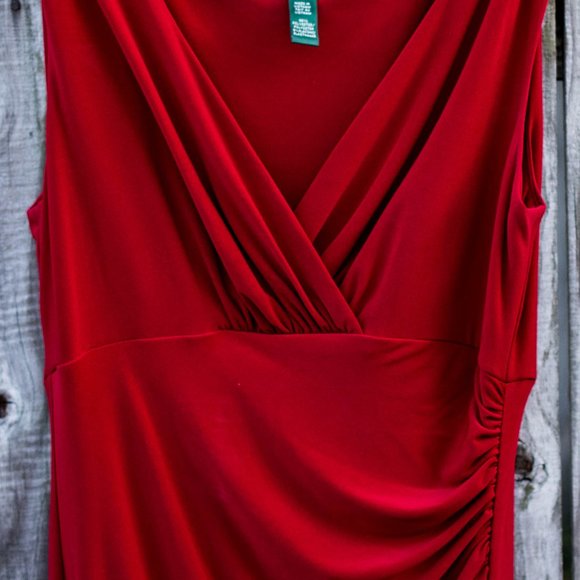 Fiesty Red Dress - Picture 1 of 4